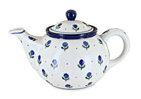 Polish Pottery Blueberry Small Teapot