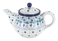 Polish Pottery Celeste Small Teapot