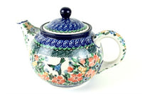 Maria Small Teapot Polish Pottery