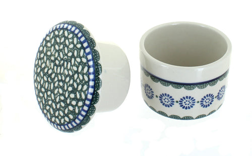 Maia French Butter Dish Polish Pottery
