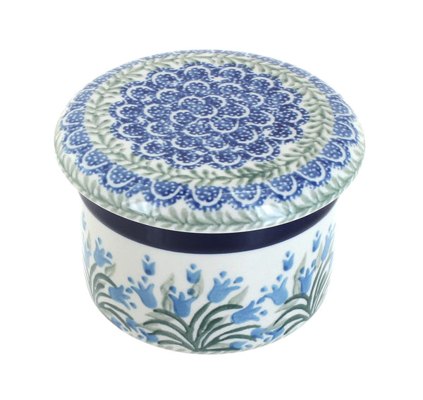 Tulip Bouquet French Butter Dish