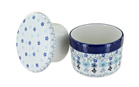Celeste French Butter Dish Polish Pottery