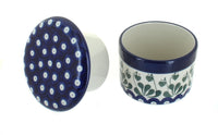 Alyce French Butter Dish Polish Pottery