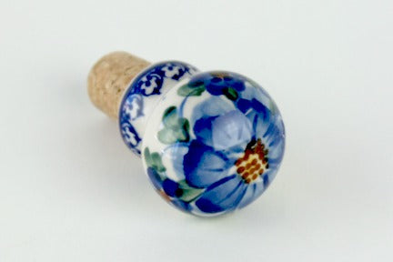 Daisy Surprise Wine Cork Polish Pottery