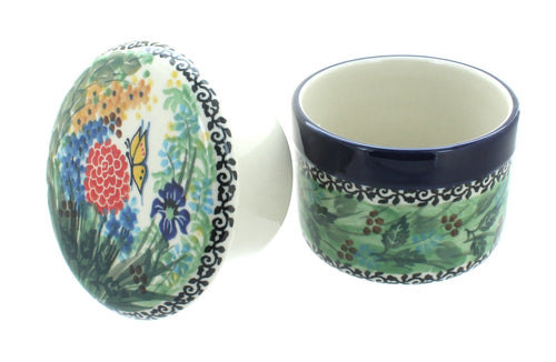 Teresa French Butter Dish Polish Pottery