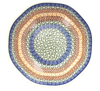 Athena Large Scallop Bowl Polish Pottery