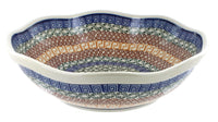 Athena Large Scallop Bowl Polish Pottery