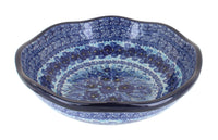 Polish Pottery Joanna Large Scallop Bowl