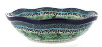 Teresa Large Scallop Bowl Polish Pottery
