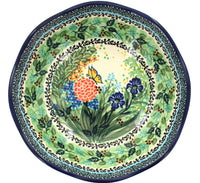 Teresa Large Scallop Bowl Polish Pottery