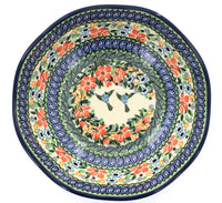 Maria Large Scallop Bowl Polish Pottery