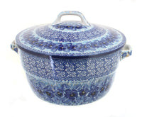 Polish Pottery Joanna Covered Round Baker