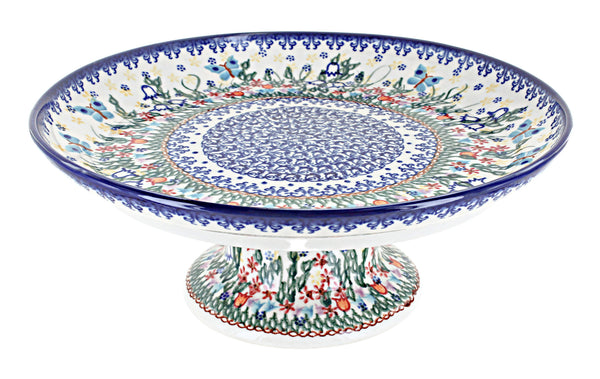 Garden Of Eden Cake Plate