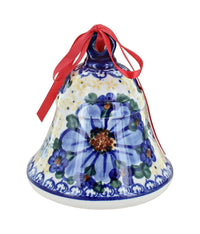 Polish Pottery Daisy Surprise Large Bell