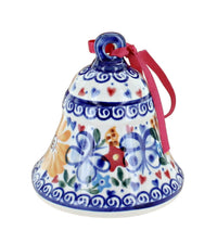 Polish Pottery Butterfly Large Bell