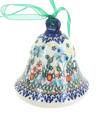 Polish Pottery Garden of Eden Large Bell