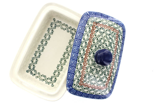 Athena Butter Dish Polish Pottery