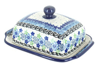 Polish Pottery Eliza Butter Dish
