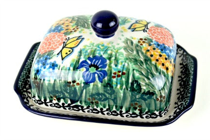 Teresa Butter Dish Polish Pottery