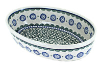 Polish Pottery Maia Small Oval Baking Dish