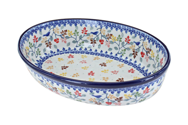 Autumn Grove Oval Baking Dish