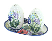 Polish Pottery Summer Garden Salt & Pepper Shakers