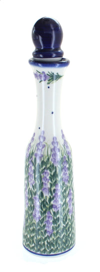 Polish Pottery Lavender Fields Bottle