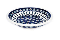 Peacock Soup Plate Polish Pottery