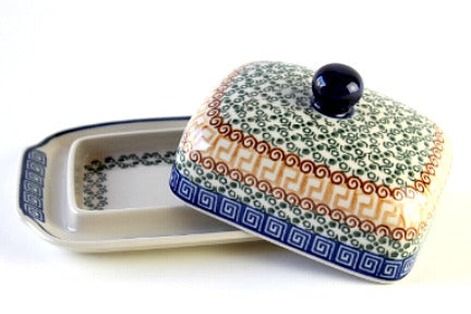 Athena Butter Dish Polish Pottery