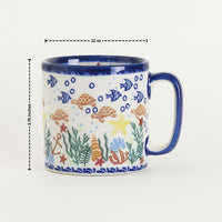 Atlantis Coffee Mug Polish Pottery