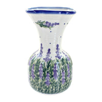 Polish Pottery Lavender Fields Vase