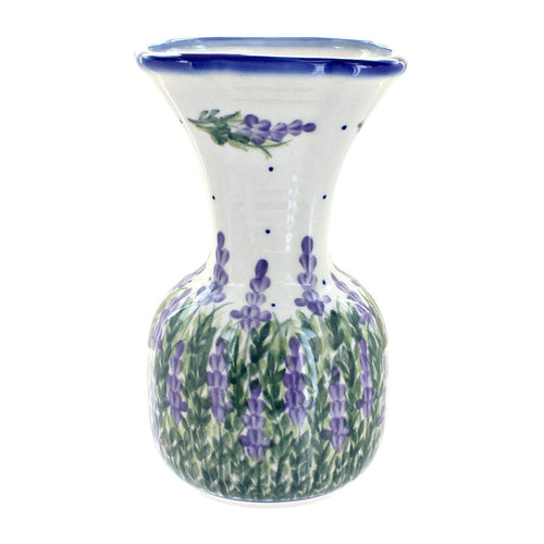 Polish Pottery Lavender Fields Vase