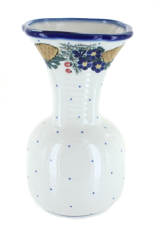 Polish Pottery Pinecone Vase