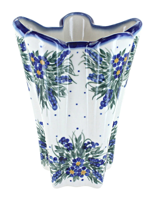 Polish Pottery Hyacinth Large Vase