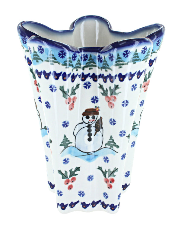 Frosty Duo Large Vase