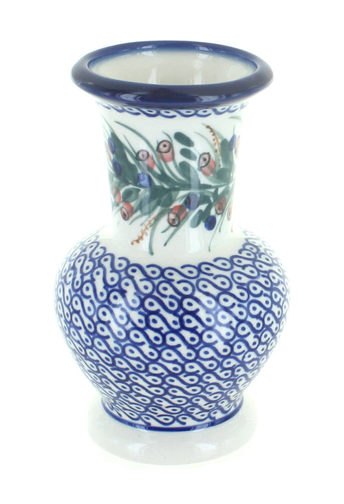 Polish Pottery Berry Medium Vase