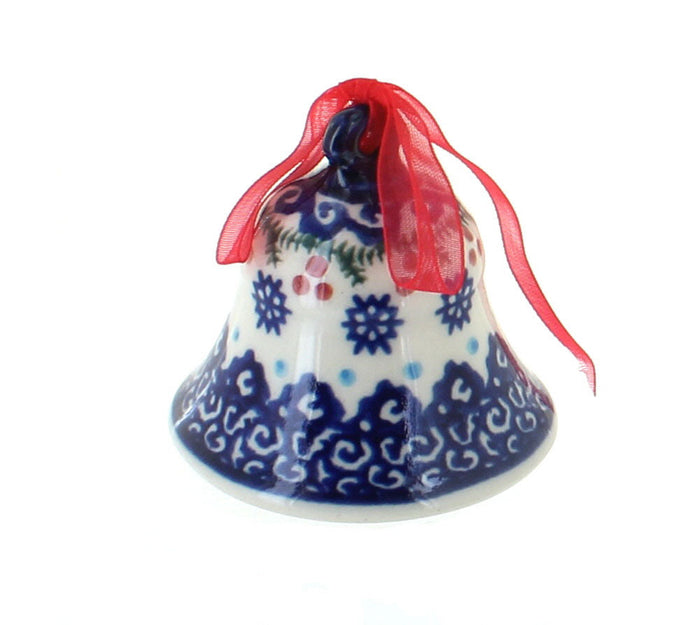 Arctic Holidays Small Bell Polish Pottery