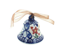 Polish Pottery Butterfly Small Bell