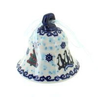 Arctic Holidays Medium Bell Polish Pottery