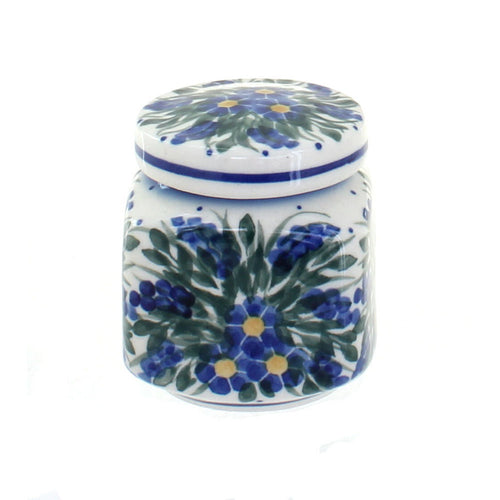 Polish Pottery Hyacinth Small Jar