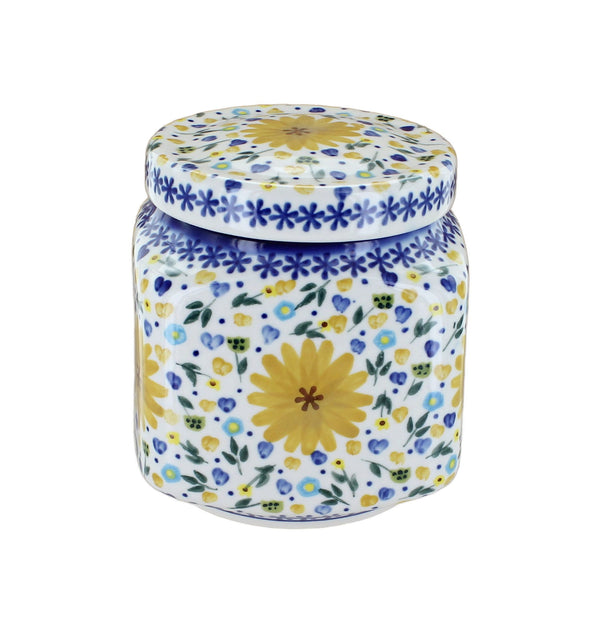 Yellow Daisy Medium Canister
