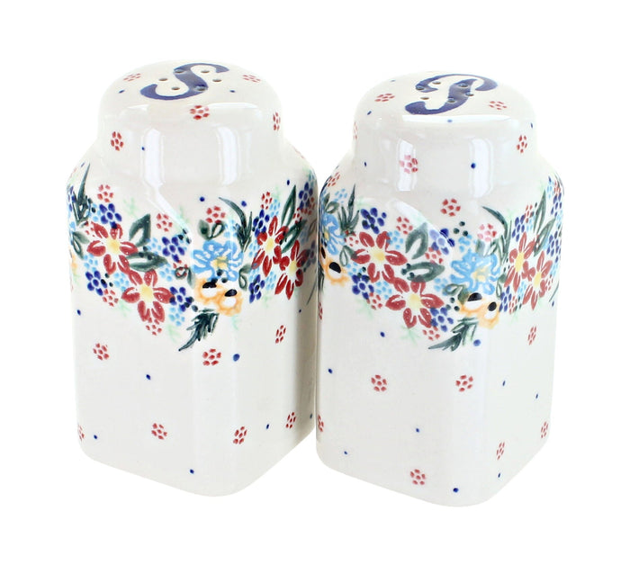 Polish Pottery Tara Large Salt & Pepper Shakers