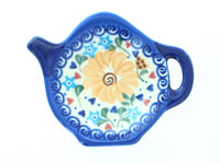 Butterfly Tea Bag Holder Polish Pottery