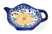 Butterfly Tea Bag Holder Polish Pottery
