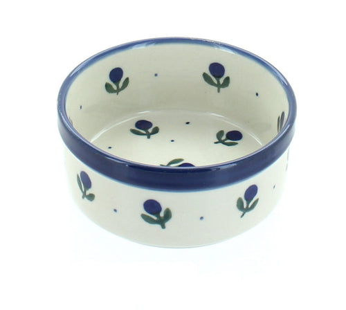Polish Pottery Blueberry Small Ramekin