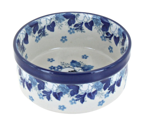 Polish Pottery Georgia Blue Small Ramekin