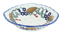 Polish Pottery Pinecone Small Fruit Dish