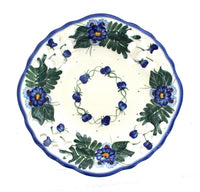 Forget Me Not Large Fruit Dish Polish Pottery