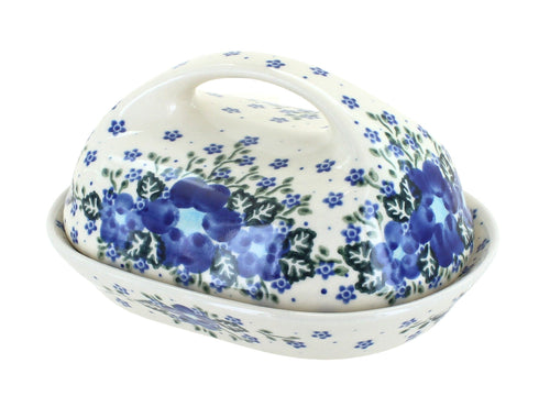 Polish Pottery Melanie Butter Dish