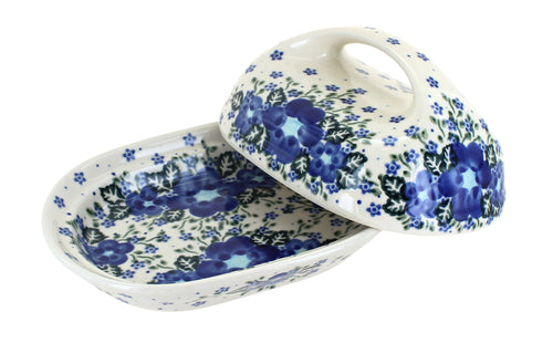 Melanie Butter Dish Polish Pottery